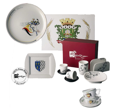 Le cadeau d'affaires Henriot Quimper